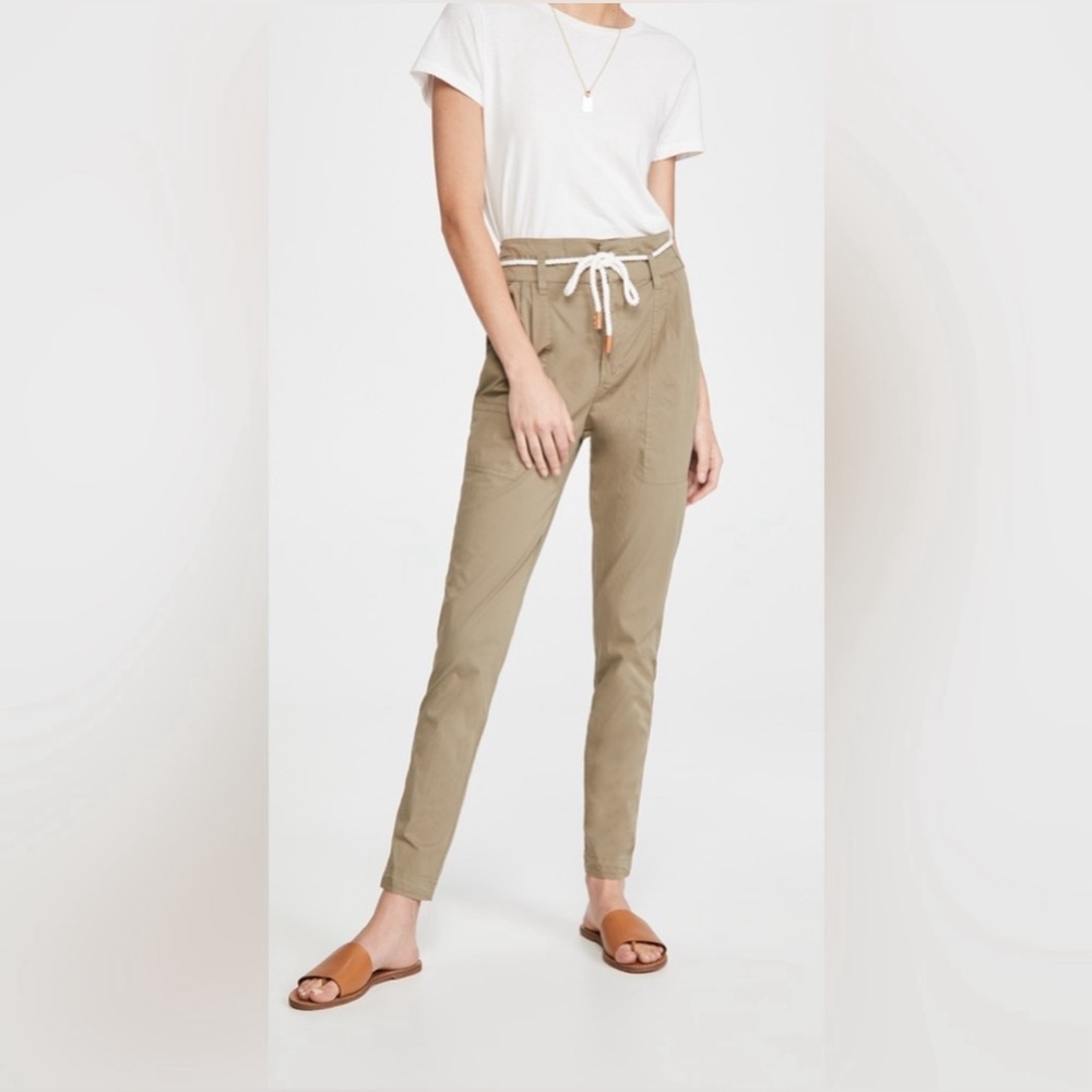 Frame casual pleat pants size 2
